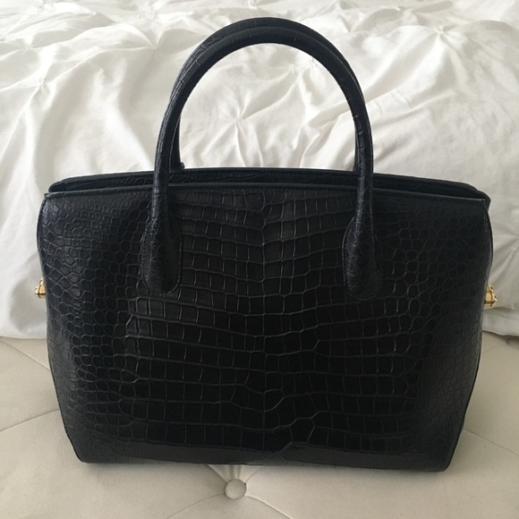 *SOLD* Crocodile Dior Bar Bag in pristine condition - Picture 2 of 8
